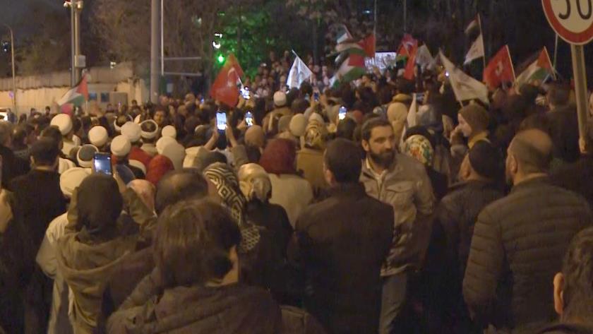 Iranpress: Demonstration staged against Israel in Turkiye