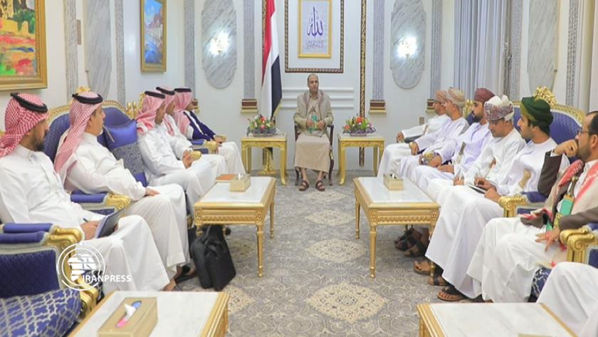 Iranpress: Saudi delegation meets with head of Supreme Political Council of Yemen for peace