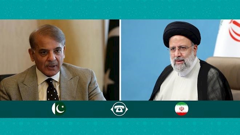Iranpress:  Iranian President, Pakistani PM review Palestine developments