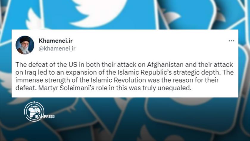 Iranpress: Leader: Martyr Soleimani’s role in US defeat unequalled