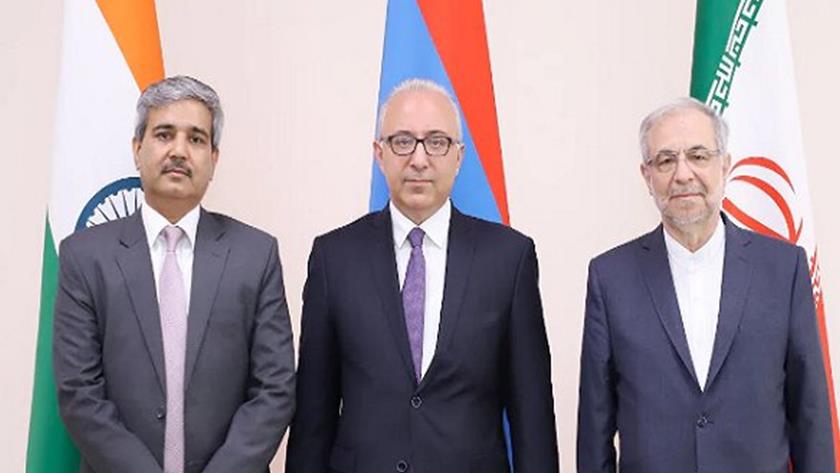 Iranpress: Iran, India, Armenia trilateral meeting held in Yerevan
