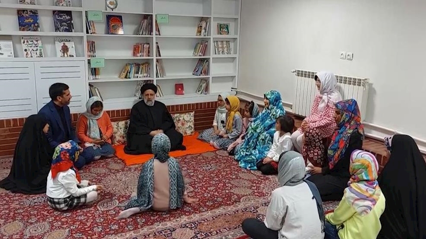 Iranpress: Raisi visits care center for girl children with ineligible parents 