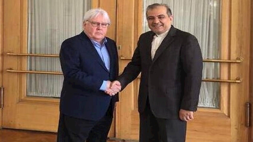 Iranpress: Iranian official, UN envoy confer on prospect of peace in the region