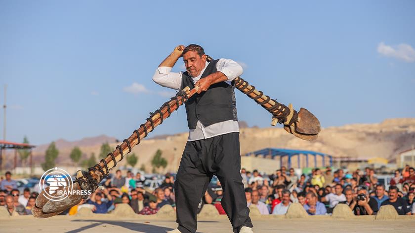 Iranpress: Shovel Swinging Ritual, a 2000 year old tradition in Iran Markazi Province