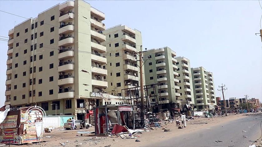 Iranpress: Civil war causes huge destruction in Khartoum