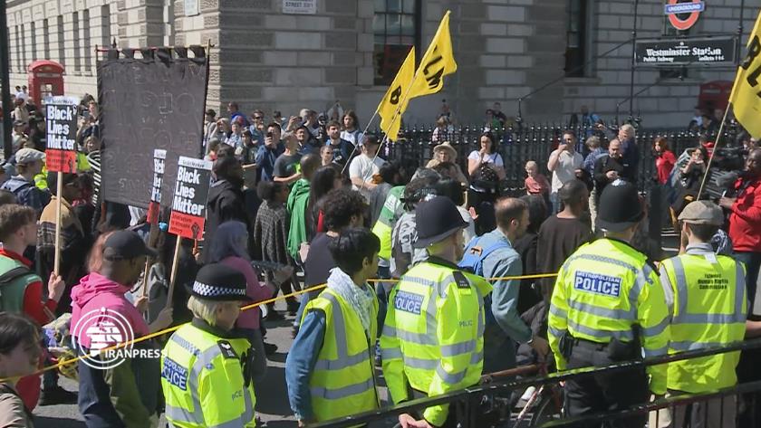 Iranpress: Protests to slam British government