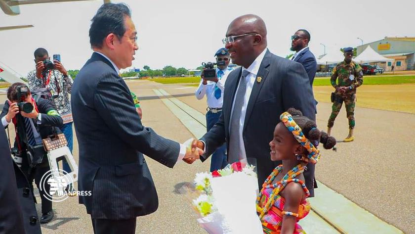 Iranpress: Japanese PM in Ghana for a two-day visit