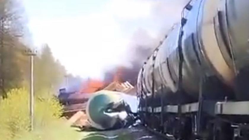 Iranpress: Explosion derails another train in Russia near Ukrainian border