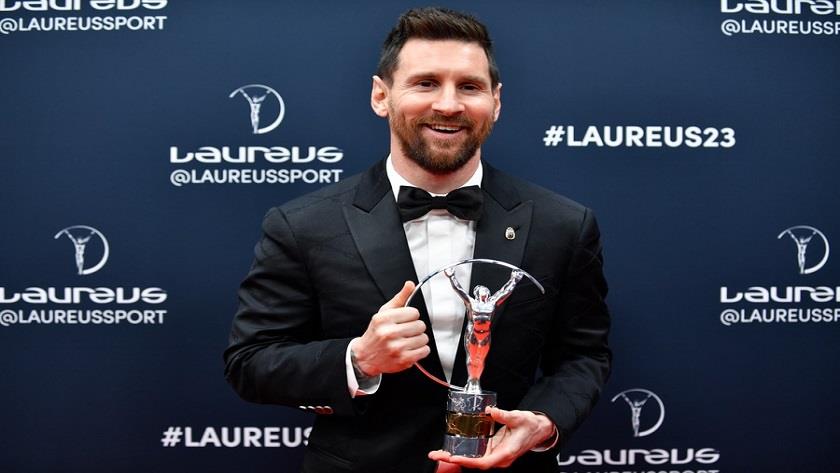 Iranpress: Messi wins best athlete of year award by Laureus