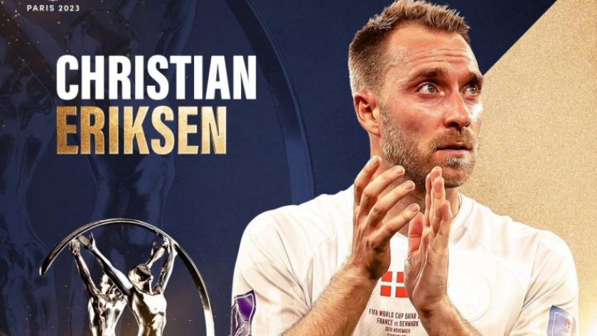 Iranpress: Eriksen wins Laureus World Comeback of the Year award
