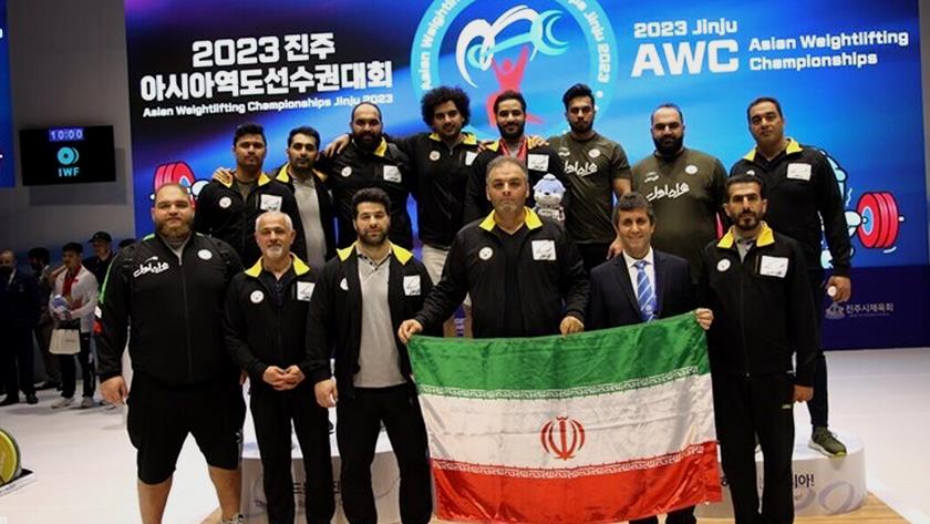 Iranpress: Iran stands 1st in 2023 Asian Weightlifting C