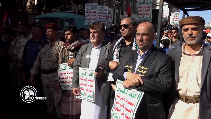 Iranpress: Nakba Day; Yemenis in Sanaa declare solidarity with Palestine
