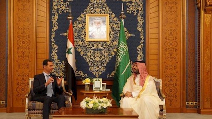 Iranpress: Syrian Pres., Saudi crown prince discuss bilateral ties, developments in Arab world