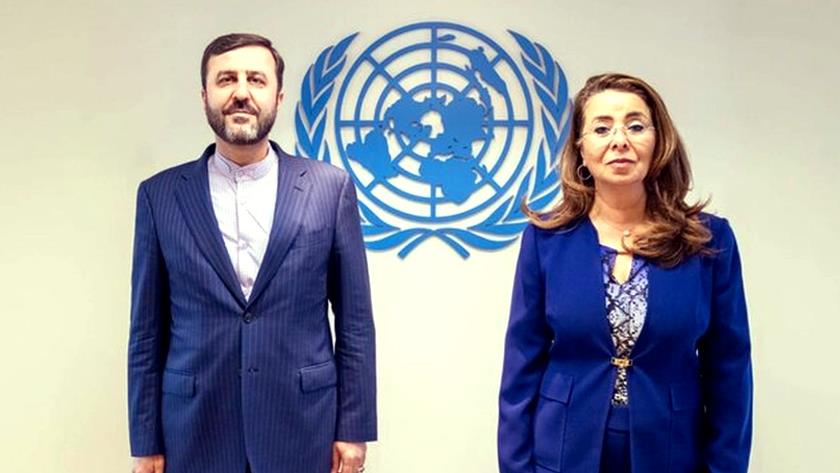 Iranpress: Gharibabadi, UN Drugs and Crime Office official discuss further cooperation 