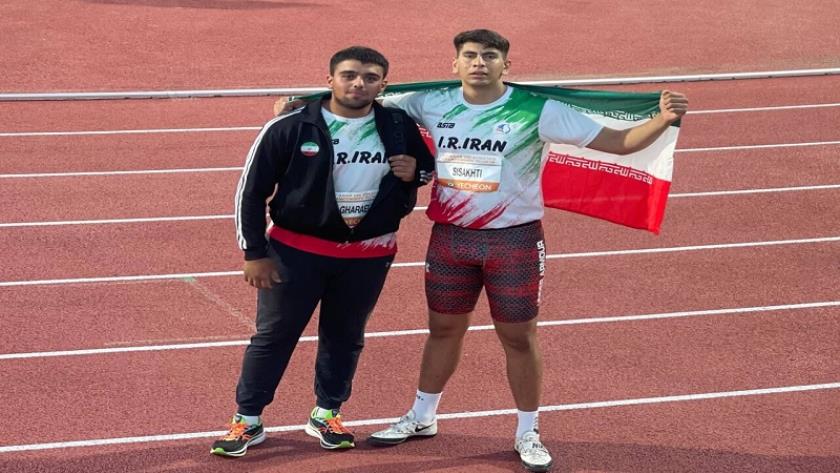 Iranpress: Iranian athlete wins bronze in Asian discus throw cup
