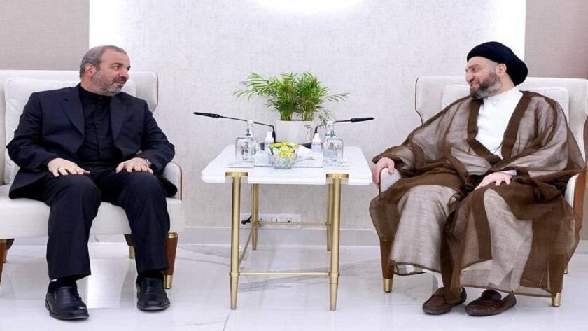 Iranpress: Iranian ambassador to Baghdad meets with Iraqi cleric