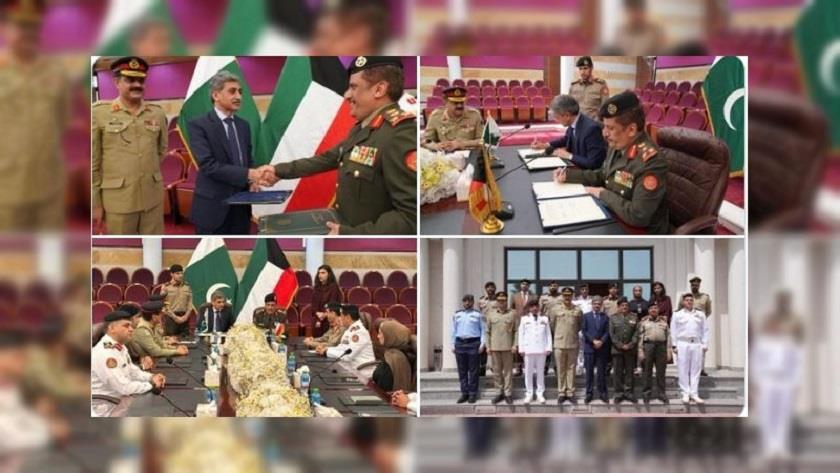 Iranpress: Kuwait, Pakistan sign military cooperation agreement