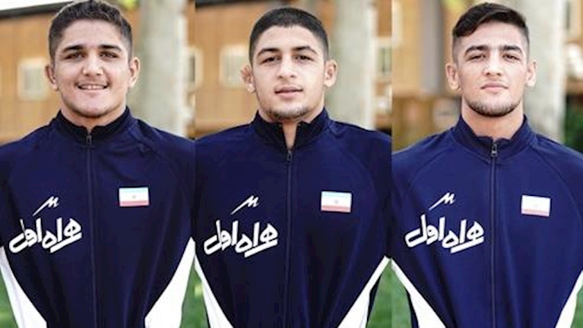 Iranpress: Iranian free style wrestlers win 3 gold medals in U17 Asian C