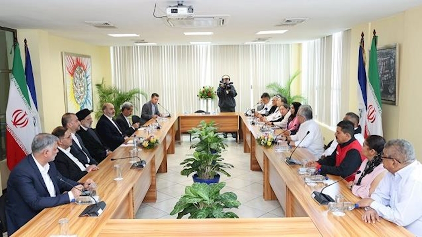 Iranpress: President meets with Speaker of National Assembly of Nicaragua