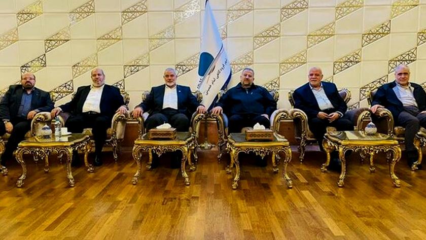 Iranpress: Haniyeh in Tehran to meet top officials