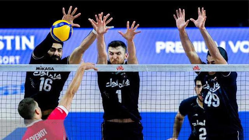 Iranpress: Iran loses to France 3-0 in 2023 Volleyball Nations League