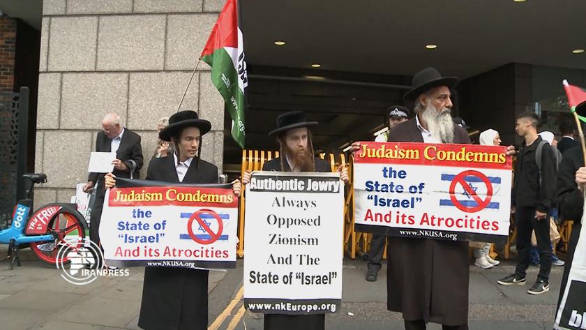 Iranpress: London; Supporters of Palestine call for boycott of Israel