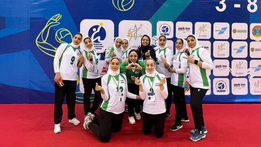 Iranpress: Iranian women stand 2nd in Asian sitting volleyball C