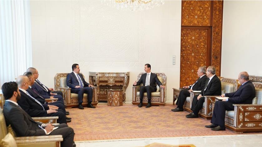 Iranpress: al Sudani meets Syrian President in Damascus