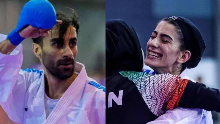 Iranpress: Iranian karatekas win 5 medals on 1st day of Asian C