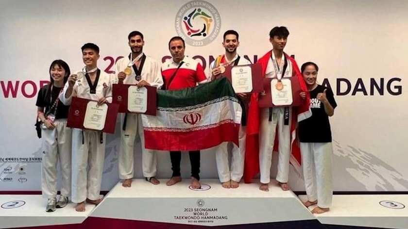 Iranpress: Iranian athletes bag 2 gold medals in Hanmadang 2023