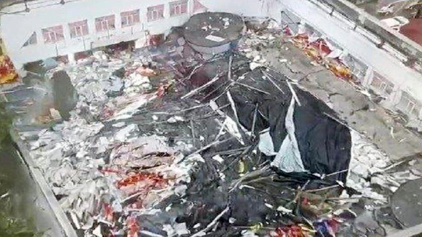 Iranpress: 11 killed after school gym roof collapses in China