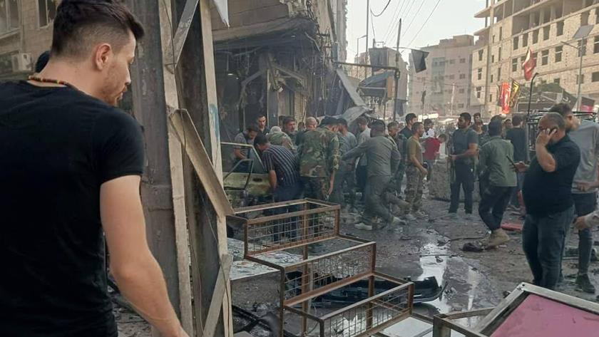 Iranpress: Syria: Bomb blast outside Damascus shrine