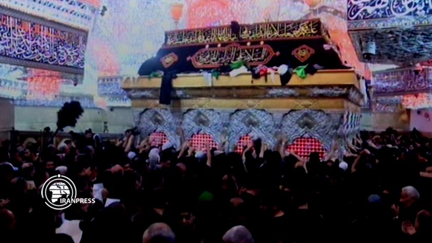 Iranpress: Iraqi people hold gathering in Imam Hussain