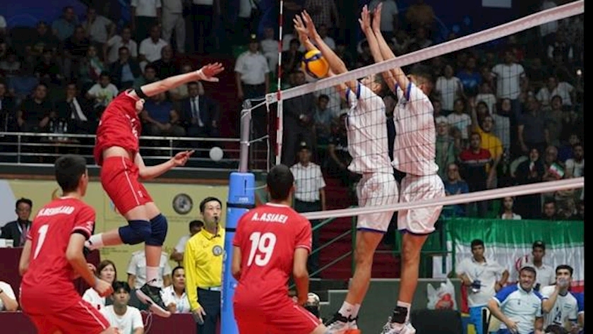 Iranpress: Iran crowns champion of 2023 Asian U16 Volleyball Championship