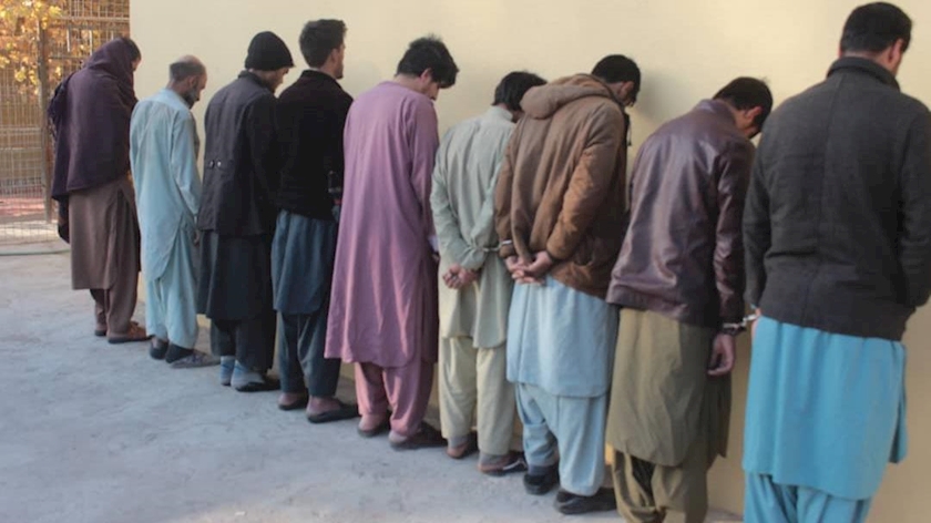 Iranpress: Afghan police arrest 17 alleged criminals