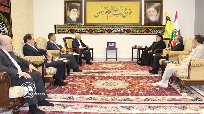 Iranpress: Iranian Parl. delegation meets with Hezbollah SG