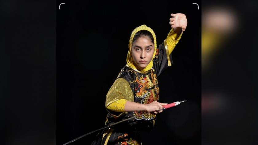 Iranpress: Iranian female Wushu players shine at Asian Junior Wushu C
