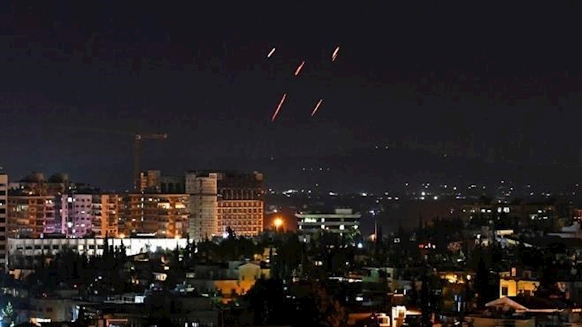 Iranpress: Syrian air defenses intercept Israeli aggression over Damascus