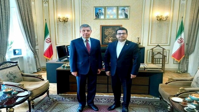 Iranpress: Ambassadors of Iran and Russia meet in Baku