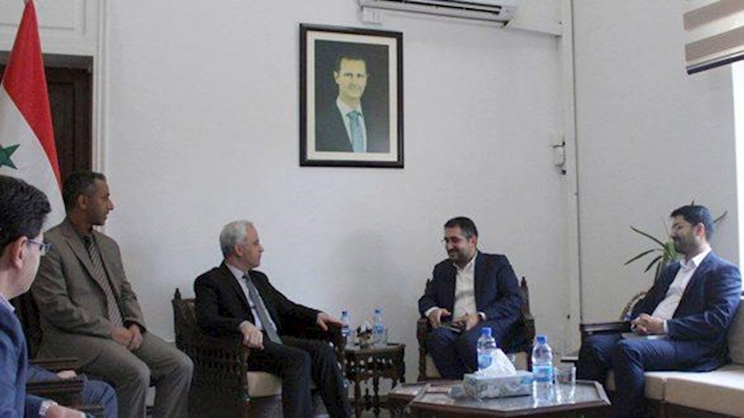 Iranpress: Syria, Iran to boost cooperation in communications area