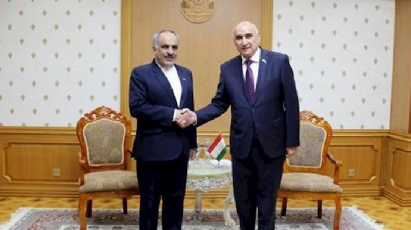 Iranpress: Iranian ambassador meets Speaker of Tajik Parliament