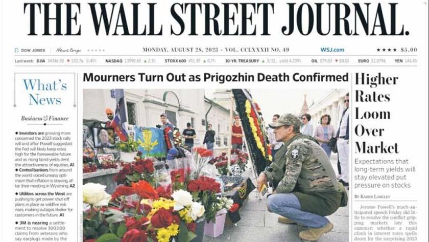 Iranpress: World newspapers: Mourners turn out as Prigozhin death confirmed