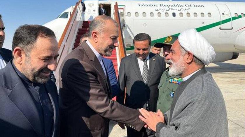 Iranpress: Iran FM visits Damascus; saying he is convening positive  Saudi
