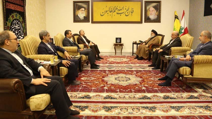 Iranpress: Amir-Abdollahian, Nasrallah mull over latest regional developments