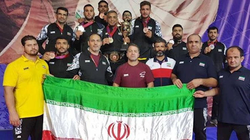 Iranpress: Iran finishes runner-up in World Deaf Greco-Roman 2023