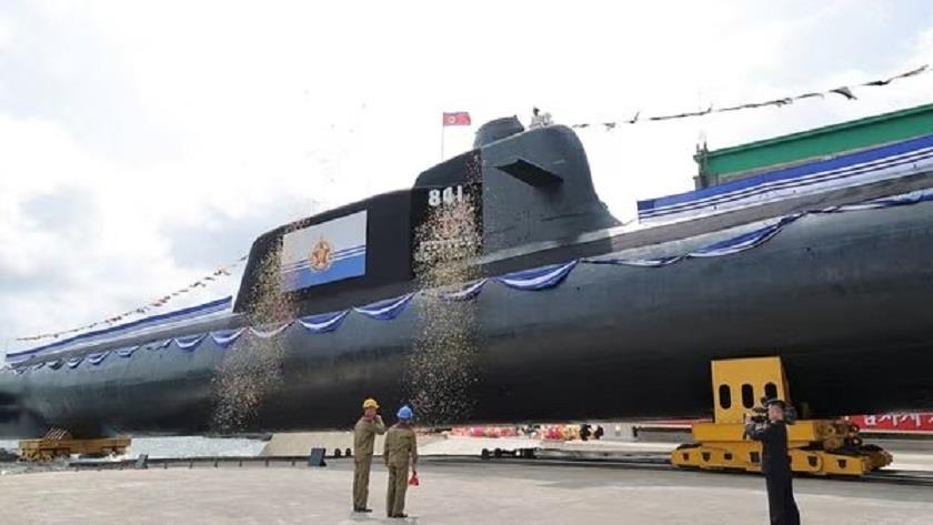 Iranpress: North Korea launches new nuclear submarine to counter US naval force