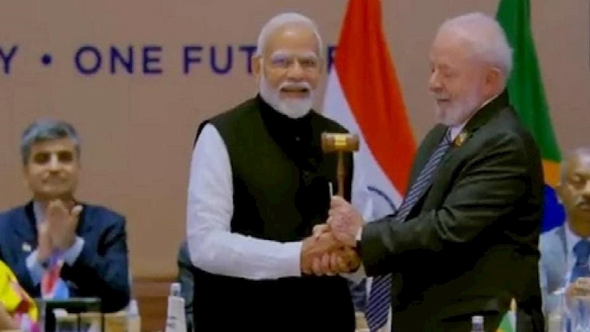 Iranpress: PM Modi hands over G20 presidency to Brazil