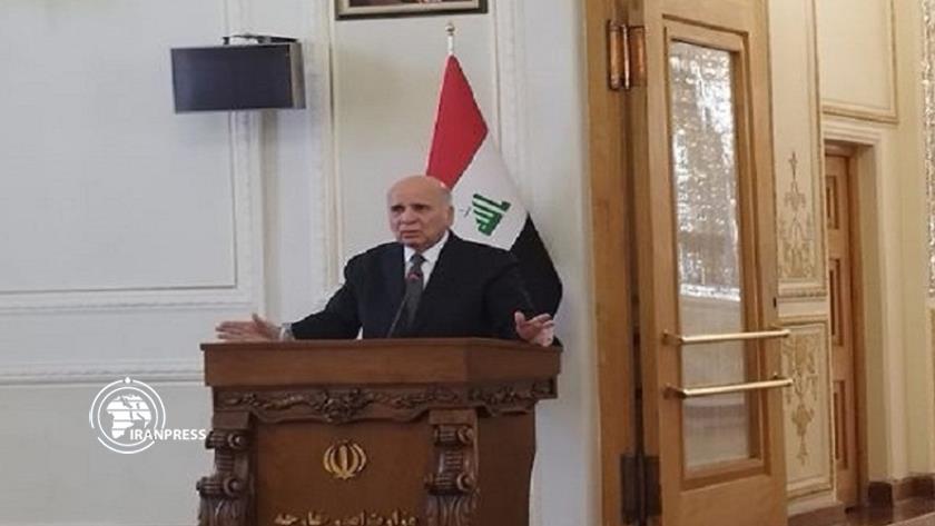 Iranpress: Iraq FM: Iran-Iraq relations have historical and geographical roots