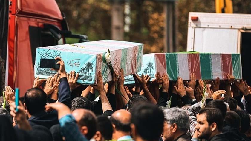 Iranpress: Iranian nation bids farewell to 23 newly discovered martyrs in Urmia