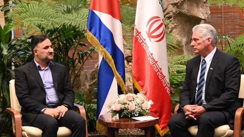 Iranpress: Cuban Pres. calls for expanding cooperation with Iran